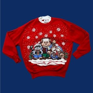 vintage christmas crewneck